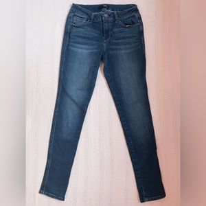 1822 denim size 28 blue skinny jeans